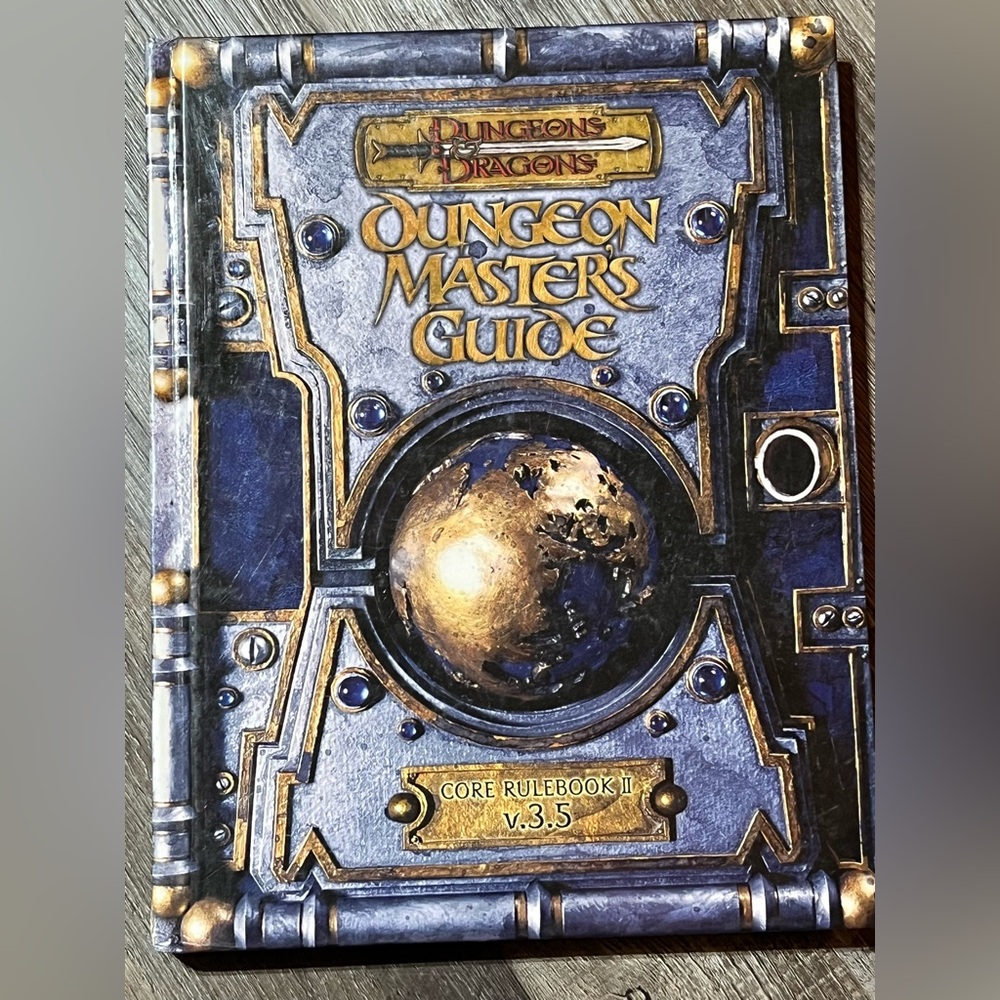 DUNGEON MASTER'S GUIDE v3.5 D&D Dungeons Dragons D20 D&D core rule Book